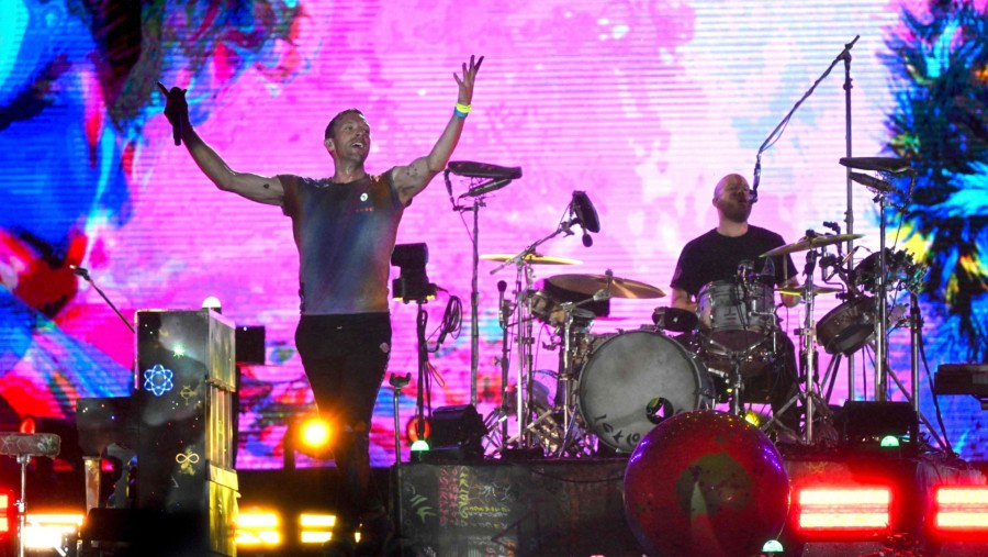 Grup band Coldplay (Bloomberg)