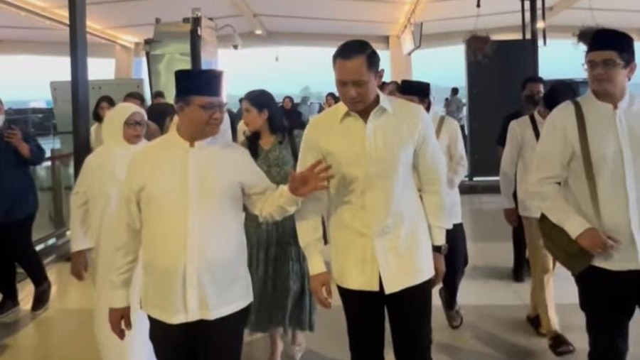 Ketum Partai Demokrat Agus Harimurti Yudhoyono (AHY) dan Capres Koalisi Perubahan Anies Baswedan. (Dok. IG AHY)