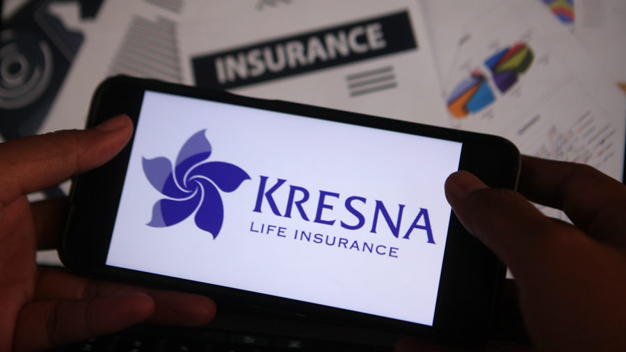 Asuransi Kresna Life. (Bloomberg Technoz/ Andrean Kristianto)