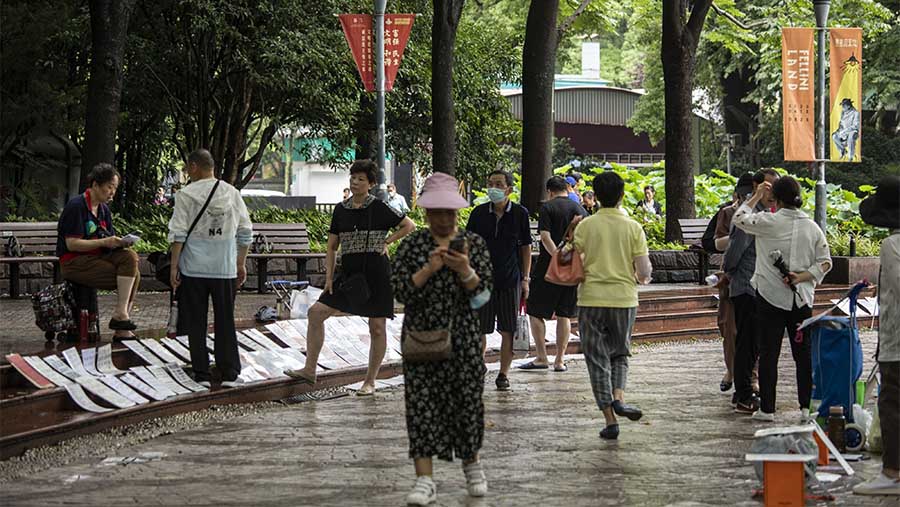 sebagian besar pria mencari wanita yang lebih muda, sementara wanita cenderung memilih pasangan dengan usia yang sebanding. (Qilai Shen/Bloomberg)