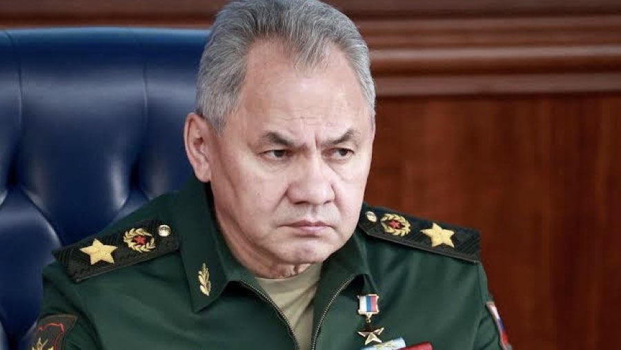 Menteri pertahanan Rusia, Sergei Shoigu (Sumber: Bloomberg)