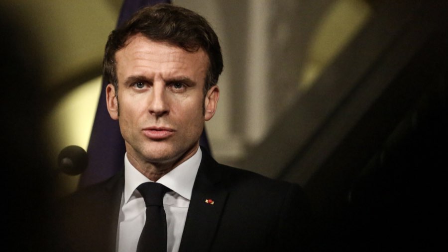 Emmanuel Macron (Sumber: Bloomberg).