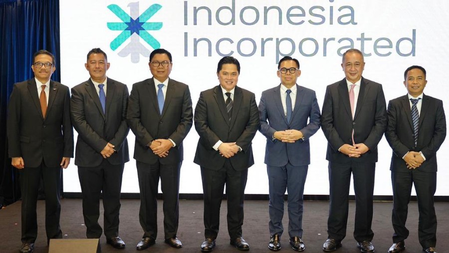 Menteri BUMN Erick Thohir meresmikan Indonesia Incorporated di Hong Kong (Twitter Erick Thohir)