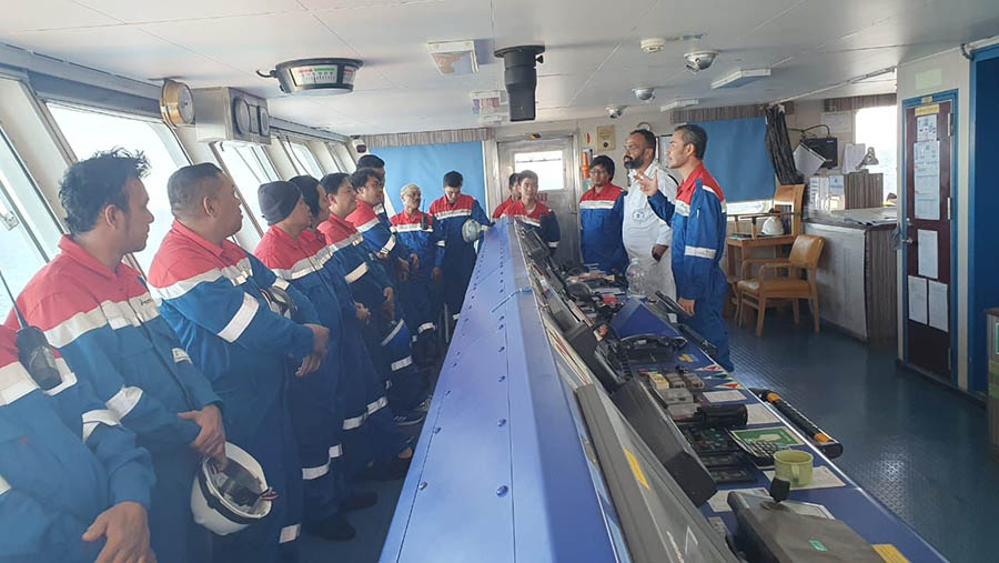 Kapal Gas Arjuna milik PT Pertamina International Shipping (PIS). (Dok. PIS)