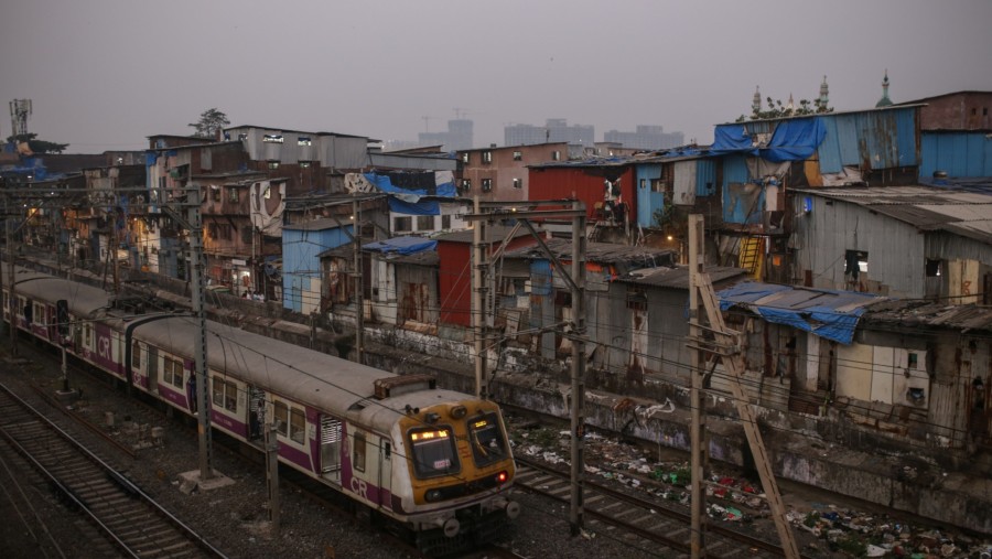 Wilayah kumuh di Distrik Dhavari, Mumbai, India./ Bloomberg- Dhiraj Singh
