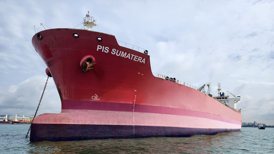 Penambahan kapal tanker medium range (MR) PT Pertamina International Shipping (PIS). (Dok. PIS)