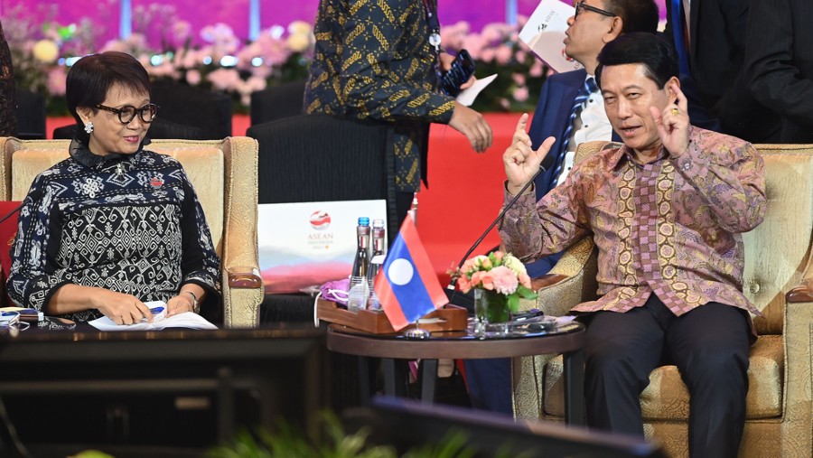 Menlu Retno Marsudi saat memimpin ASEAN Regional Forumdi Jakarta (Dok Kemlu RI)