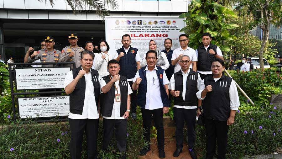 Satgas BLBI Sita Aset Eks BLBI di Kuningan (Dok. Kemenkeu)