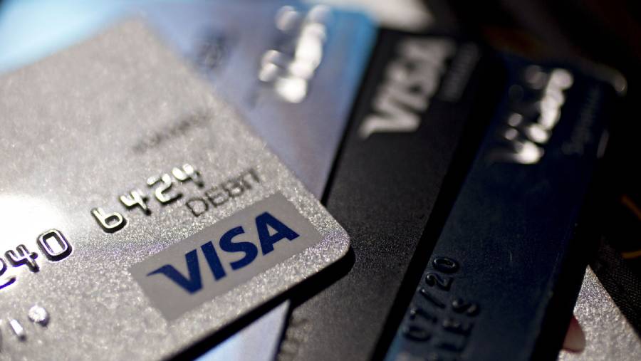 Kartu Kredit Visa. (Sumber: Bloomberg)