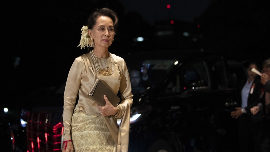 Aktivis Pro Demokrasi dan mantan Penasehat Negara Myanmar, Aung San Suu Kyi. (Dok Bloomberg)