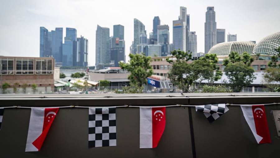 Ilustrasi F1 Singapura. (Sumber: Bloomberg)