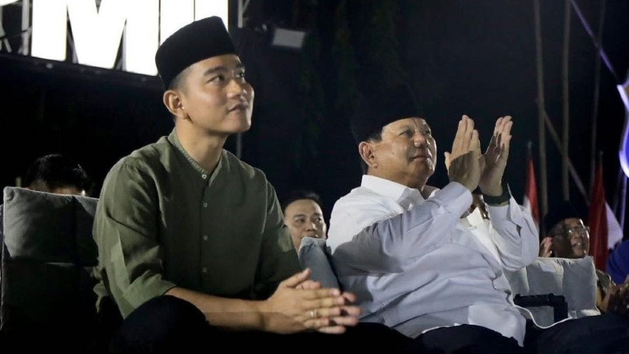Wali Kota Solo Gibran Rakabuming Raka dan Ketua Umum Partai Gerindra Prabowo Subianto. (IG Prabowo)