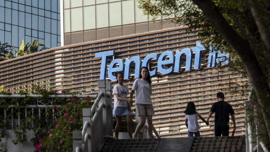 Tencent Holdings Ltd. (Dok: Bloomberg)