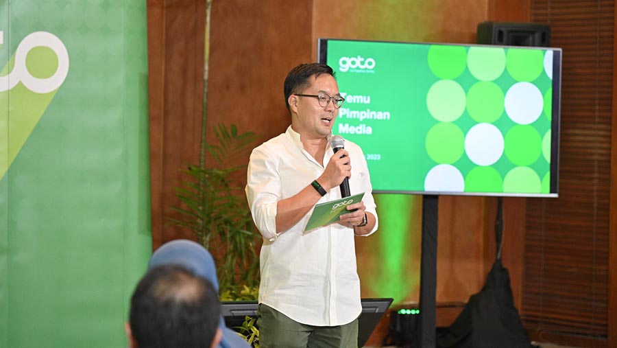 CEO GOTO Patrick Walujo. (Dok. GOTO)