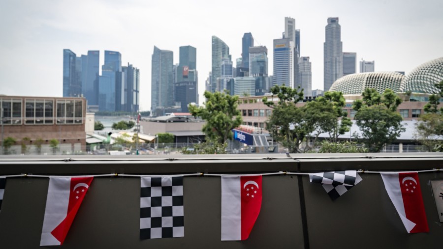 Formula 1 Singapura. (Dok: Bloomberg)
