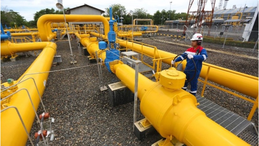 Jaringan pipa gas PGN. (Sumber foto website PGN)