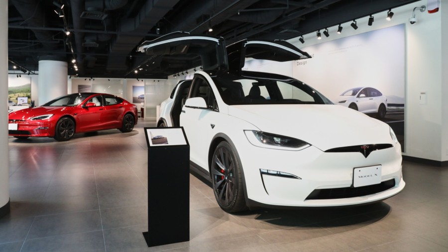 Tesla Model S dan Model X. (Dok: Shoko Takayasu/Bloomberg)