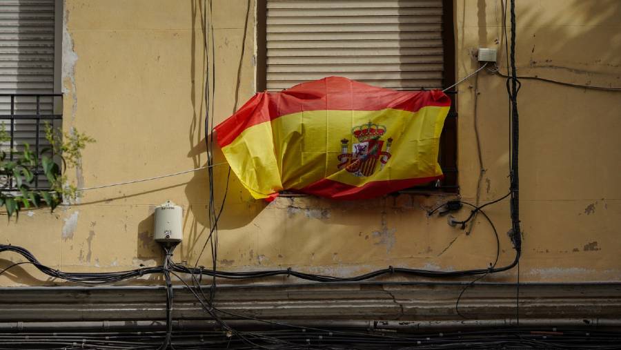 Bendera Spanyol. (Sumber: Bloomberg)