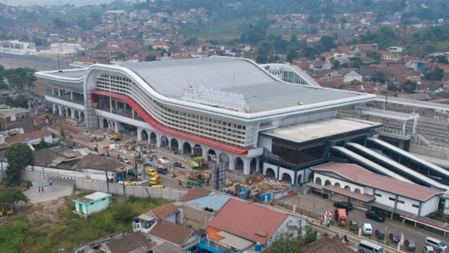 Stasiun Kereta Cepat Jakarta-Bandung (KCJB) di Padalarang. (DOK. KCIC)