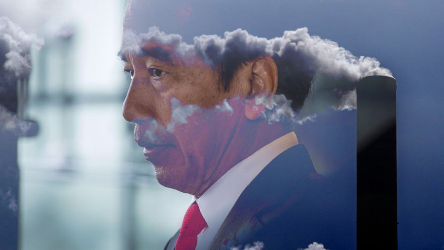 Ilustrasi Polusi Udara (Bloomberg Technoz)