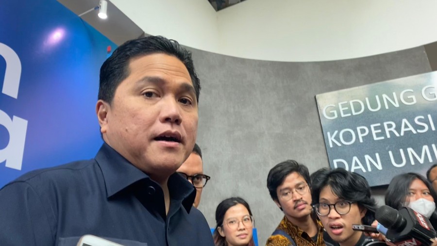 Menteri BUMN Erick Thohir./Bloomberg Technooz-Dovana Hasiana