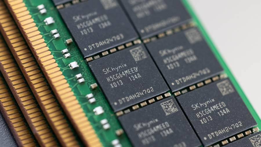 Cip SK Hynix. (Dok: Bloomberg)