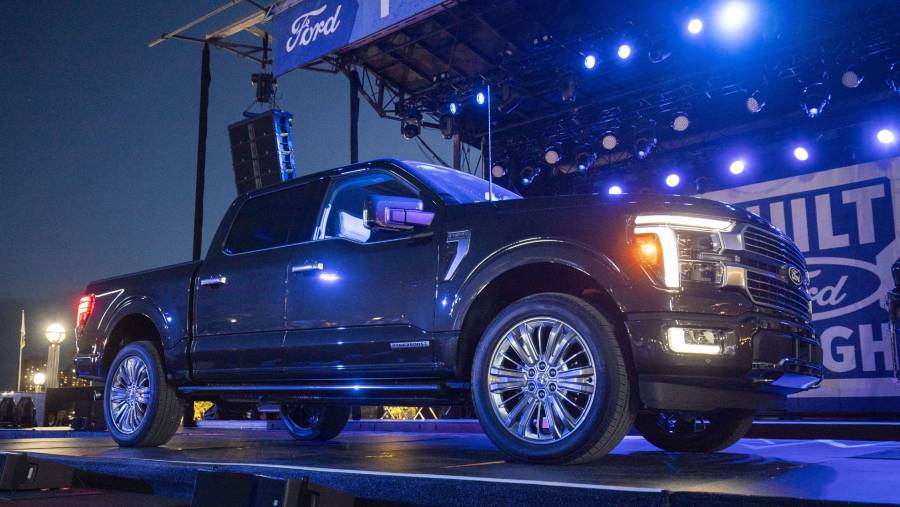 Ford F-150 PowerBoost Hybrid. (Bloomberg/Photographer: Bill Pugliano/Getty Images)