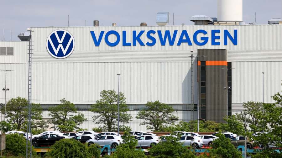 Salah satu pabrik Volkswagen AG di Zwickau, Jerman. (Dok: Bloomberg)