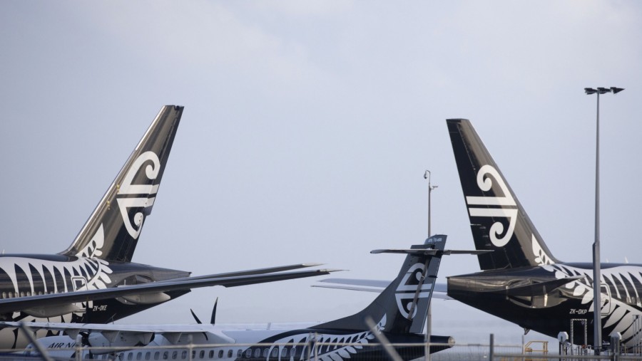 Pesawat Air New Zealand. (Sumber: Bloomberg)