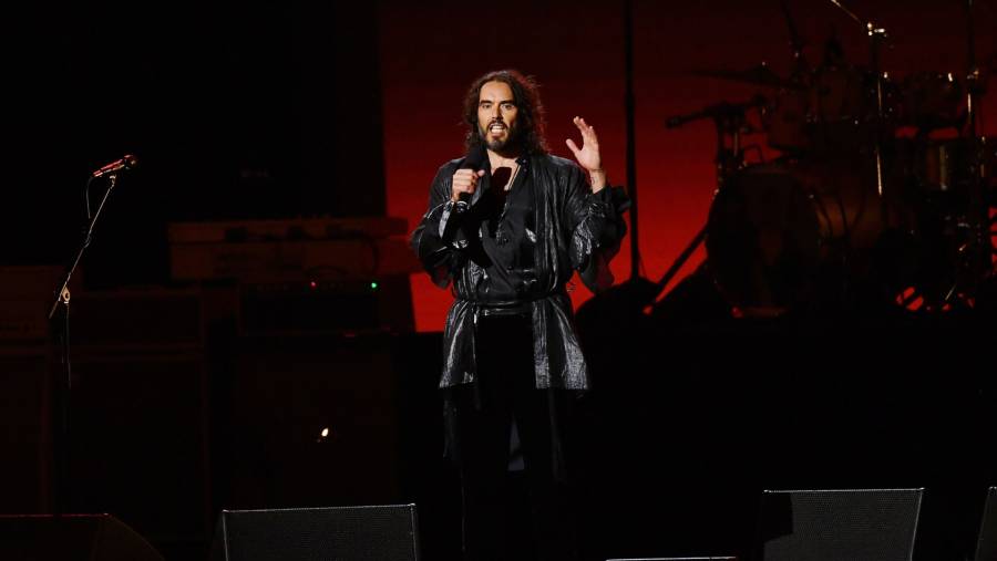 Aktor Russel Brand. (Bloomberg. Amy Sussman/Getty Images)