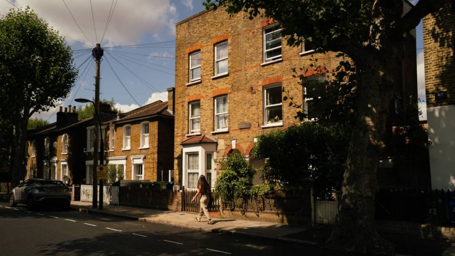 Rumah di London. (Sumber: Bloomberg)