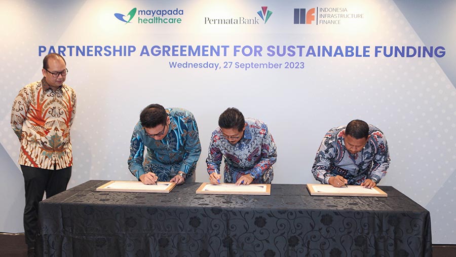 Kerja sama ini ditandai dengan seremoni penandatanganan Facility Agreement di Kantor IIF, Kawasan SCBD, Sudirman, Jakarta Selatan.