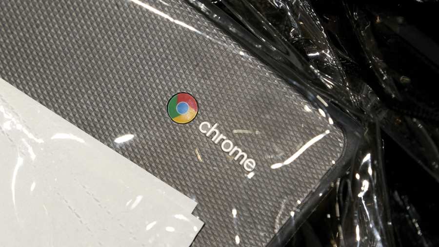Chromebook milik HP dan Google. (Dok: Bloomberg)