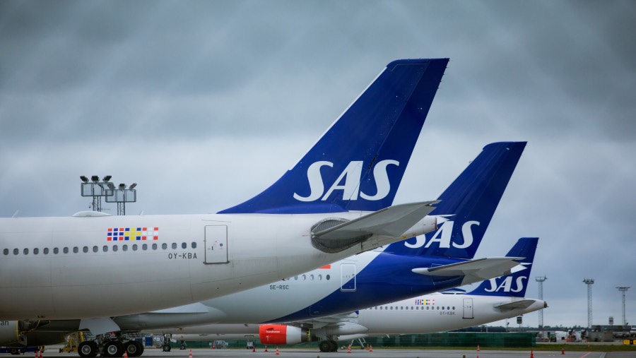 Pesawat SAS. (Sumber: Bloomberg)