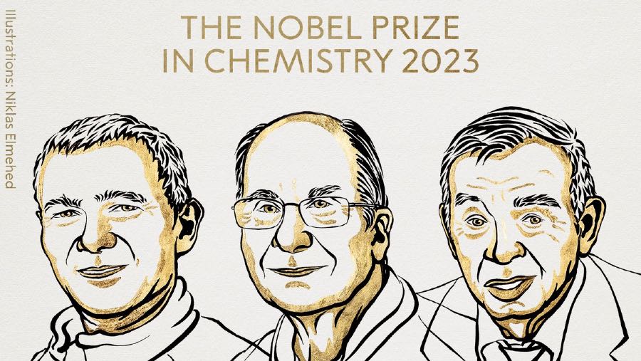 Pemenang nobel bidang kimia. (Sumber: akun media sosial Twitter/X @NobelPrize)