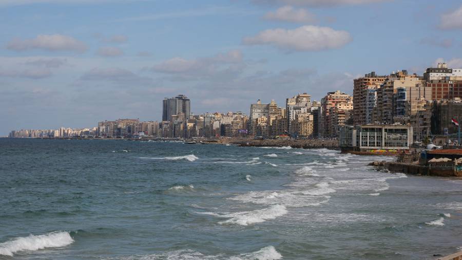 Potret Alexandria, Yunani. (Fotografer: Islam Safwat/Bloomberg)