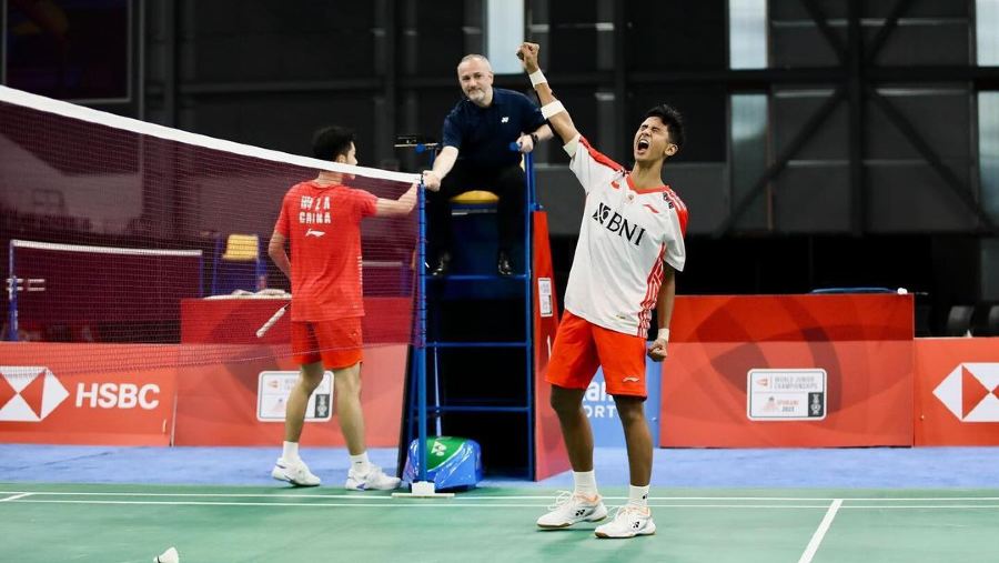 Alwi Farhan juara bulu tangkis junior BWF 2023. (Dok: PBSI)
