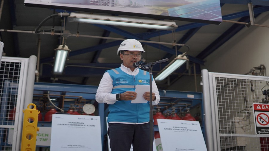 Pertama Di Indonesia, PLN Produksi Green Hydrogen 100 Persen Dari EBT Kapasitas 51 Ton Per Tahun