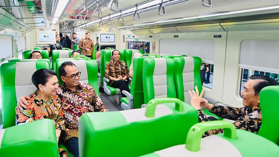 Luhut menjelaskan bahwa beberapa hari lalu, setelah menghadiri suatu kegiatan, tiba-tiba dirinya merasakan kelelahan. (BPMI Setpres/Laily Rachev)