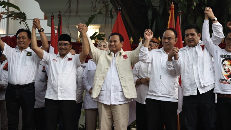 Deklarasi capres relawan Projo untuk Prabowo Subianto (Sumber: Tim Media Prabowo)