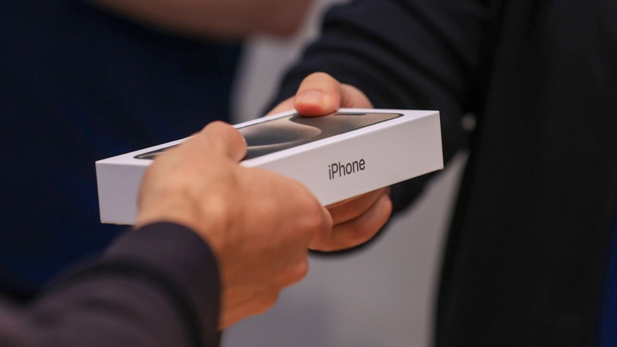 iPhone 15 milik Apple. (Dok: Bloomberg)