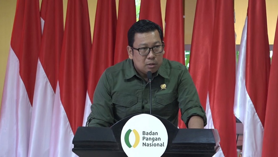 Kepala Badan Pangan Nasional sekaligus Plt Menteri Pertanian, Arief Prasetyo Adi. (Bloomberg Technoz/Dovana Hasiana).
