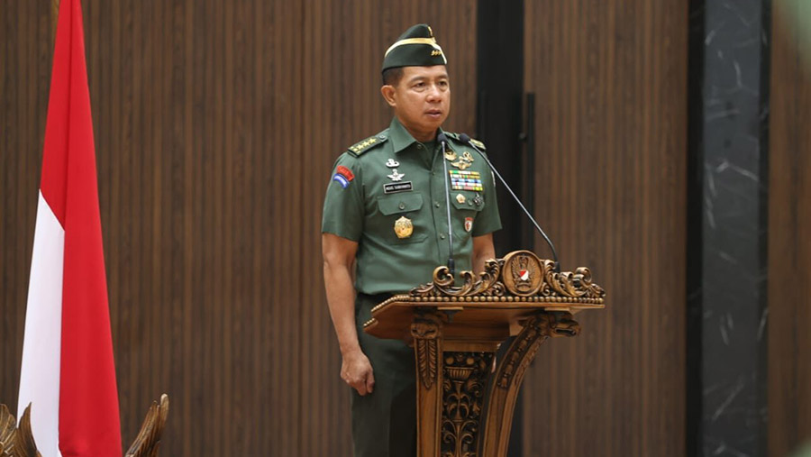  Letnan Jenderal TNI Agus Subiyanto saat masih menjadi Wakil KSAD. (Dok. Dispenad)