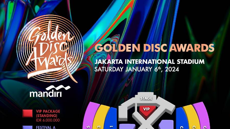 Golden Disc Awards di Jakarta. (Sumber: NICEntertainment)
