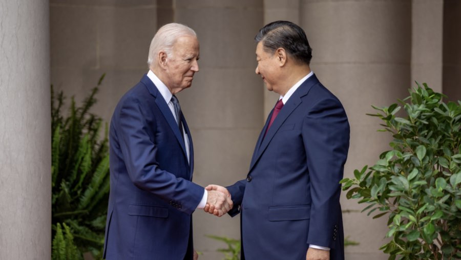 Joe Biden dan Xi Jinping (Sumber: X @POTUS)