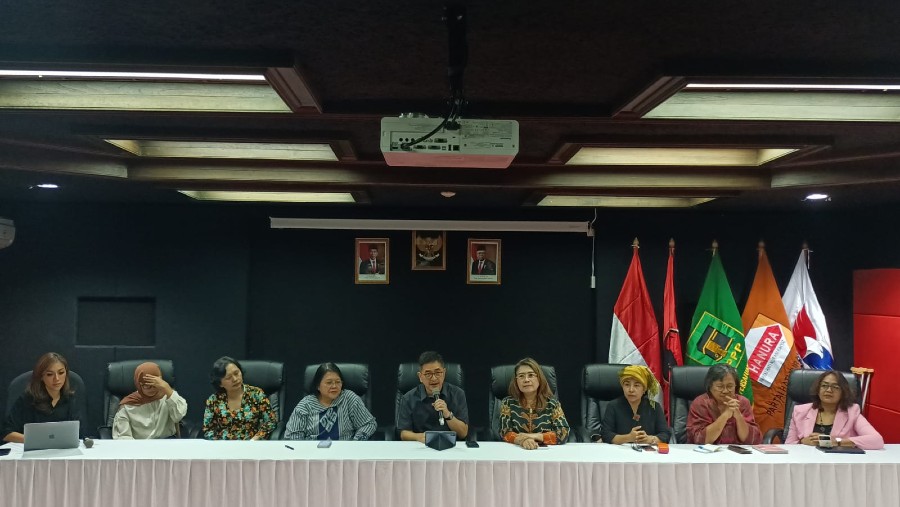 Konferensi pers TPN Ganjar-Mahfud di Jakarta (Rilis TPN)