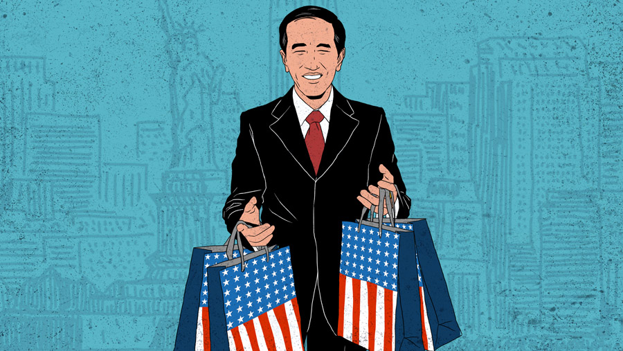 Ilustrasi Presiden Joko Widodo (Bloomberg Technoz)