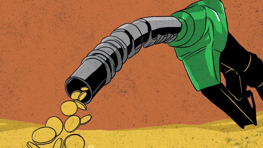 Ilustrasi bahan bakar minyak (Bloomberg Technoz)