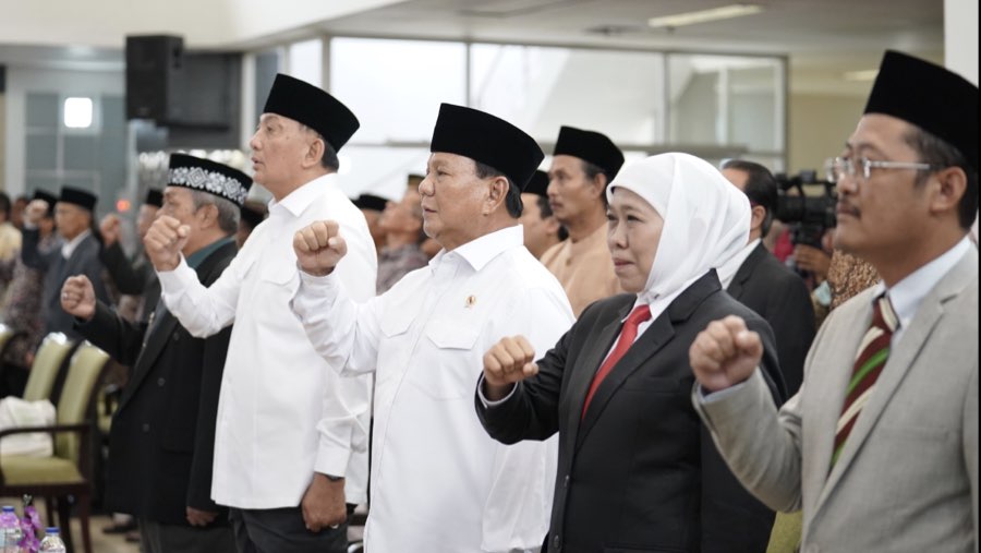 Prabowo Subianto dan Khofifah Indar Parawansa di Malang (Sumber: Dok. Prabowo)