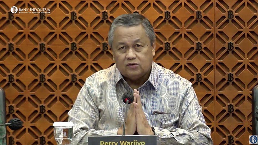 Gubernur Bank Indonesia, Perry Warjiyo. (Youtube BI)